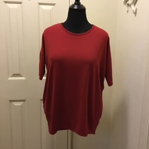LuLaRoe Red Classic Tee